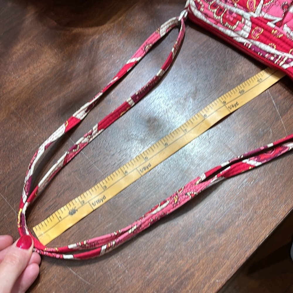 Vera Bradley -Rosey Posie Frannie Bag - Picture 6 of 7